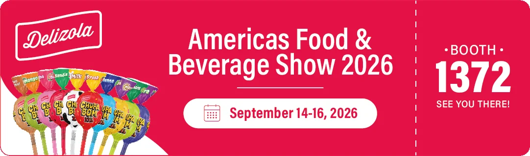 Delizola en Americas Food & Beverage Show 2026 — Booth 1372, September 14–16, 2026