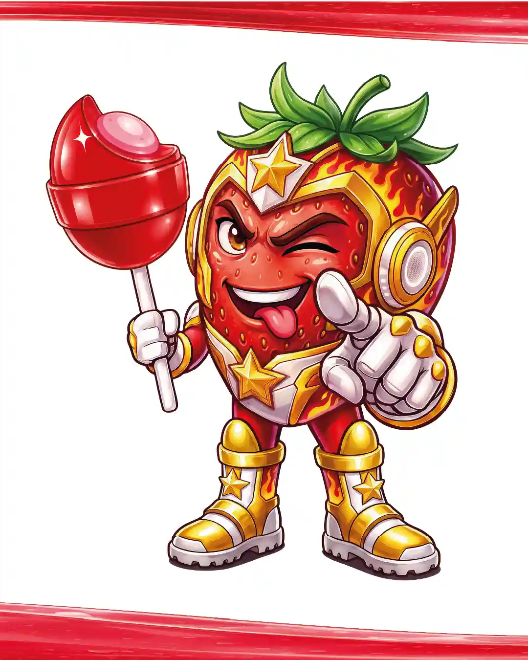 Mascota CHUPA BOM